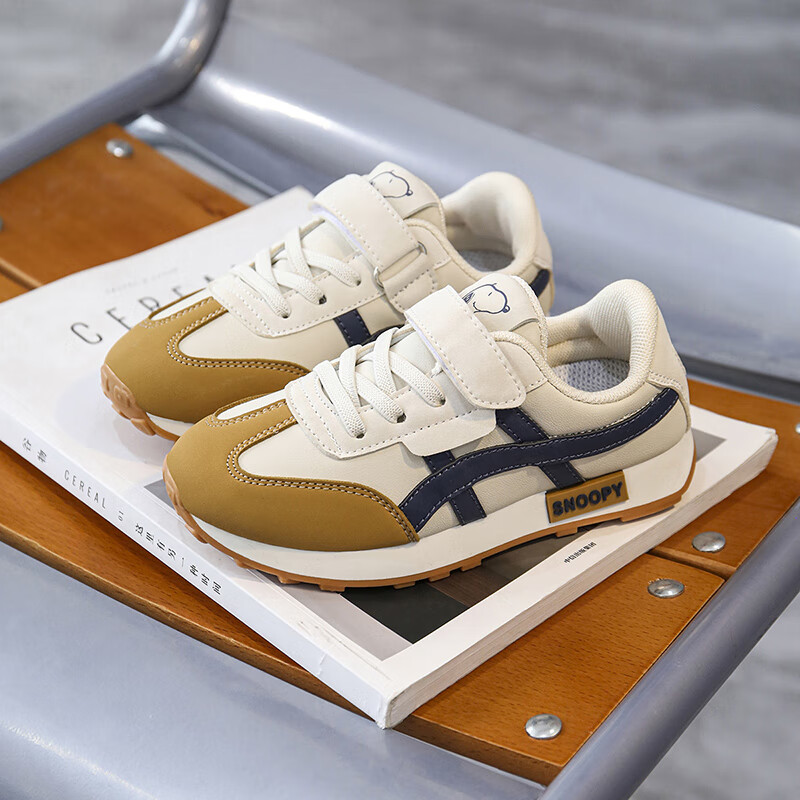 SNOOPYSNOOPY Kids' Sports Shoes Soft Bottom Comfortable Casual Shoes Boys and Gi...