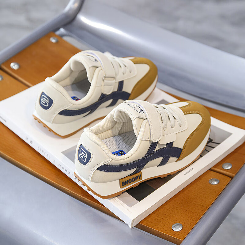 SNOOPYSNOOPY Kids' Sports Shoes Soft Bottom Comfortable Casual Shoes Boys and Gi...