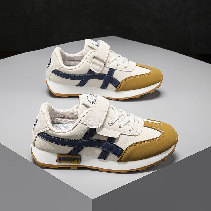 SNOOPYSNOOPY Kids' Sports Shoes Soft Bottom Comfortable Casual Shoes Boys and Gi...