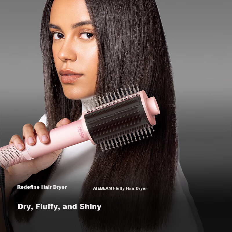 TYMO Hair Straightening Brush and Curling Iron High-Speed Hair Dryer Straighteni...