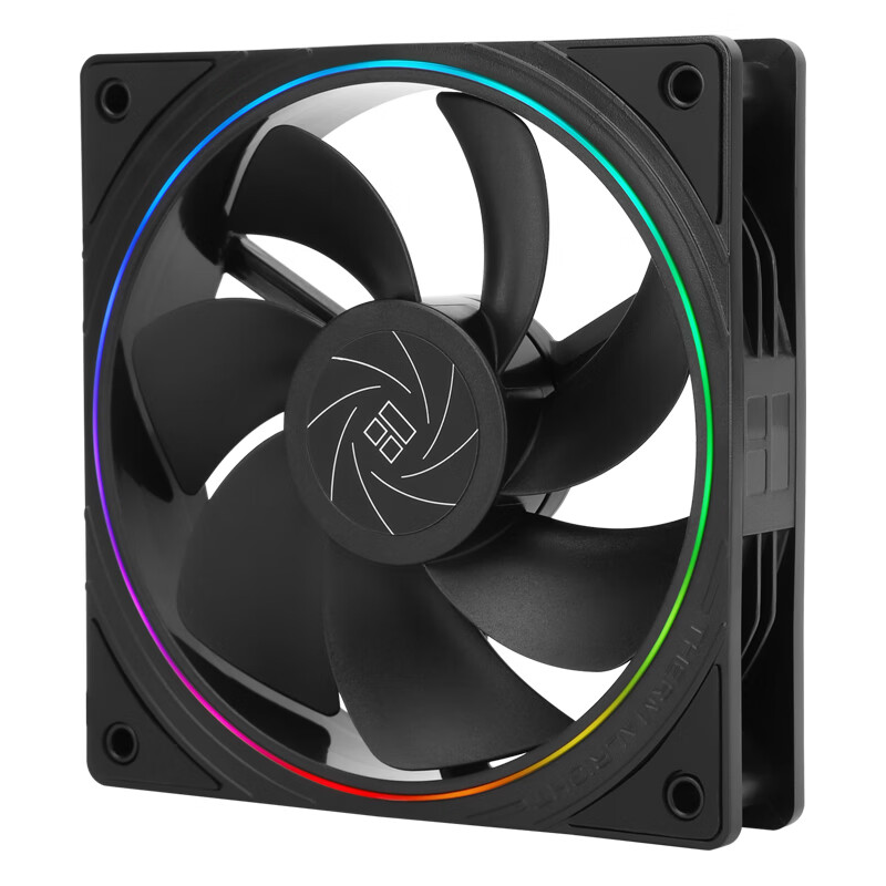 Thermalright TL-S12R RGB Light Ring Fan, 12cm Reverse Airflow Case Fan, ARGB Fan...