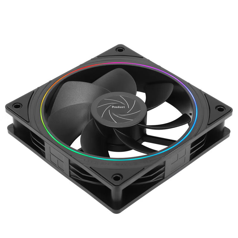Thermalright TL-S12R RGB Light Ring Fan, 12cm Reverse Airflow Case Fan, ARGB Fan...