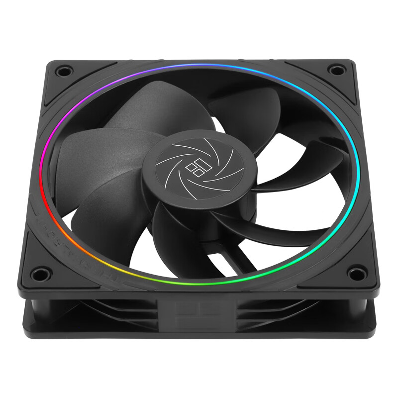 Thermalright TL-S12R RGB Light Ring Fan, 12cm Reverse Airflow Case Fan, ARGB Fan...