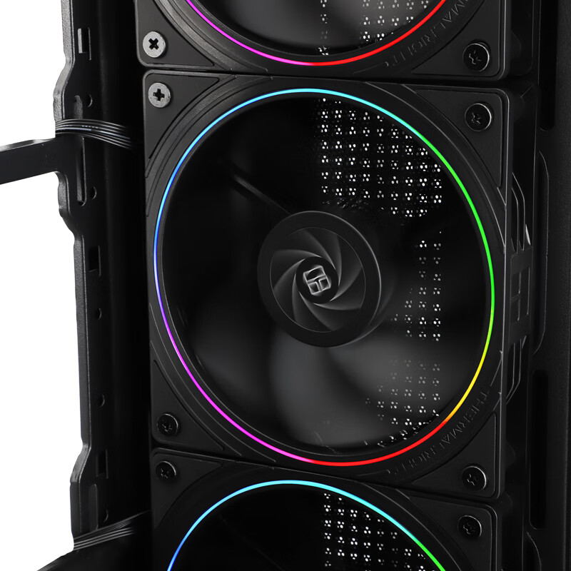 Thermalright TL-S12R RGB Light Ring Fan, 12cm Reverse Airflow Case Fan, ARGB Fan...