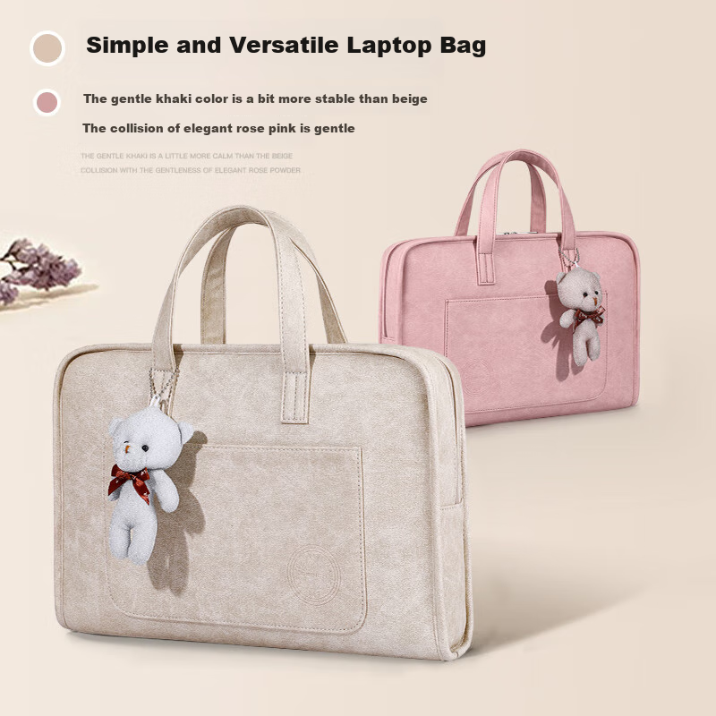 BRINCH 15.6/16 Inch Laptop Bag for Women, Suitable for Apple, Xiaomi, Huawei, Bu...