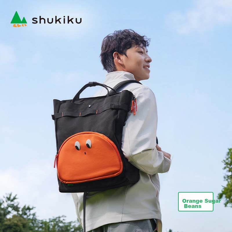 SHUKIKU Fashion Backpack for Men And Women, Versatile Casual Crossbody Shoulder...