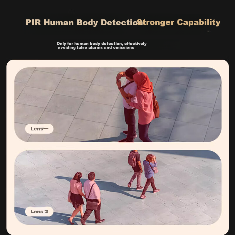 EAKUN Solar-Powered Camera with Lifetime Free Data, Outdoor Wireless Surveillanc...