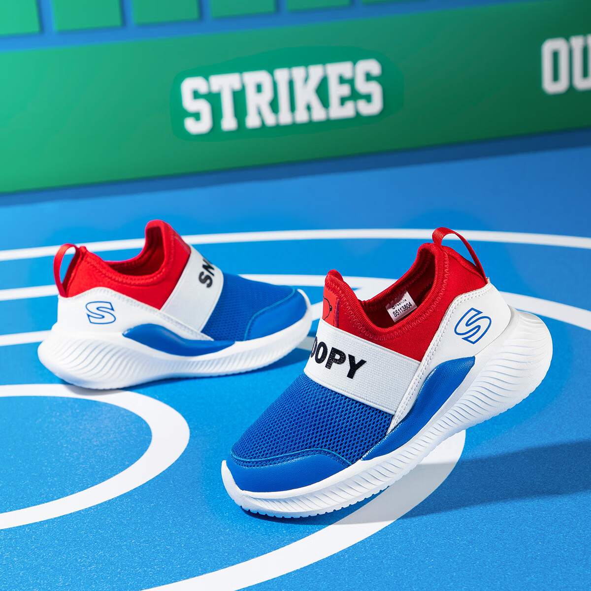 SNOOPYSNOOPY Kids Running Shoes Breathable Mesh Sneakers Boys Girls Sports Shoes...