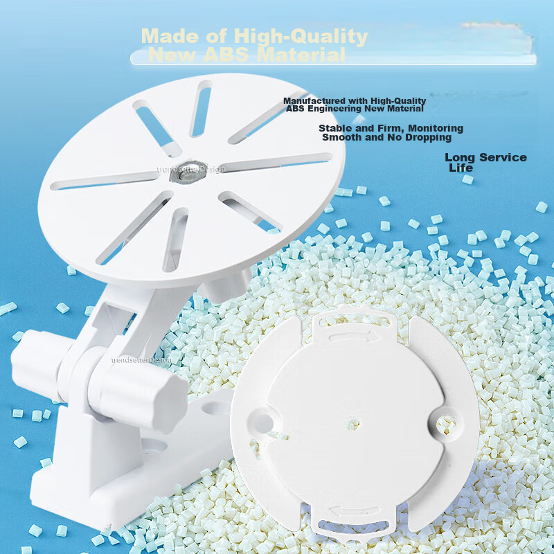 Trendsetter Compatible with Xiaomi Camera Surveillance Bracket, No Drilling Requ...