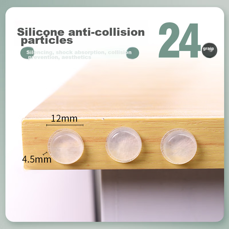 Touch Fish Refrigerator Stickers, Anti-Collision Stickers, Silicone Particles, D...