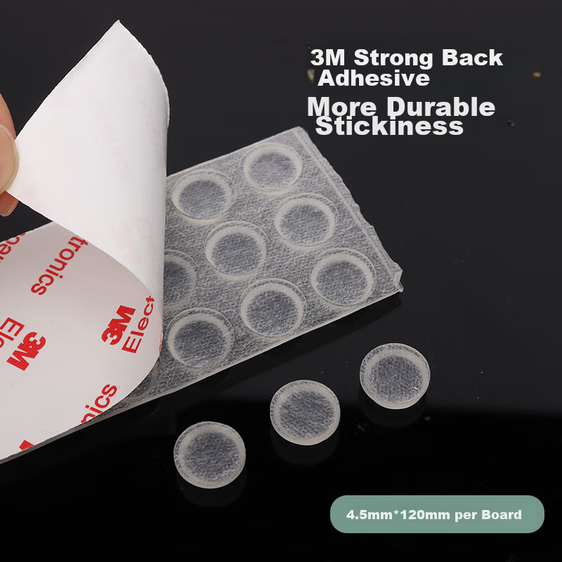 Touch Fish Refrigerator Stickers, Anti-Collision Stickers, Silicone Particles, D...