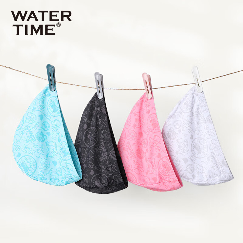 WATERTIME/Shuichuan Swimming Cap for Women And Men, Adult Fabric Cap, Comfortabl...