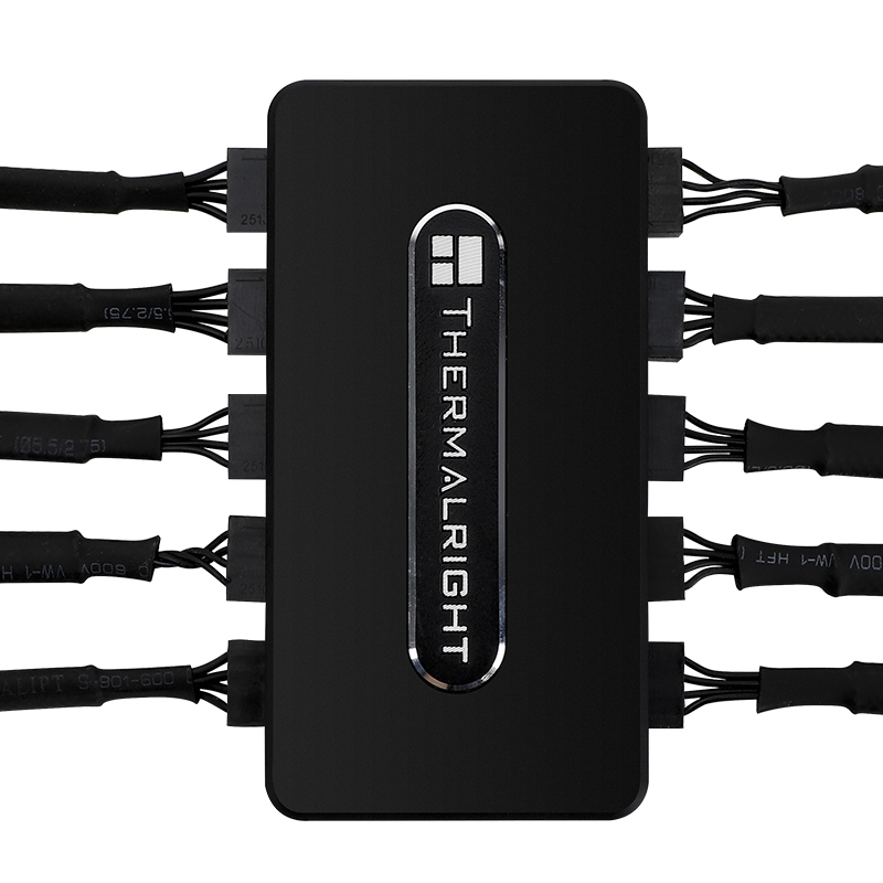 Thermalright FAN HUB Controller REV.A, 10-Port Controller, Supports PWM Temperat...