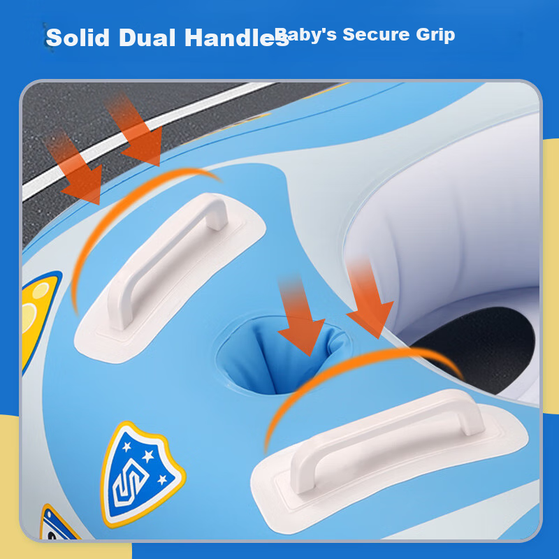 Swimbobo Children's Swim Ring Seat Baby Outdoor Boat Kids Water Play Seat Ring S...