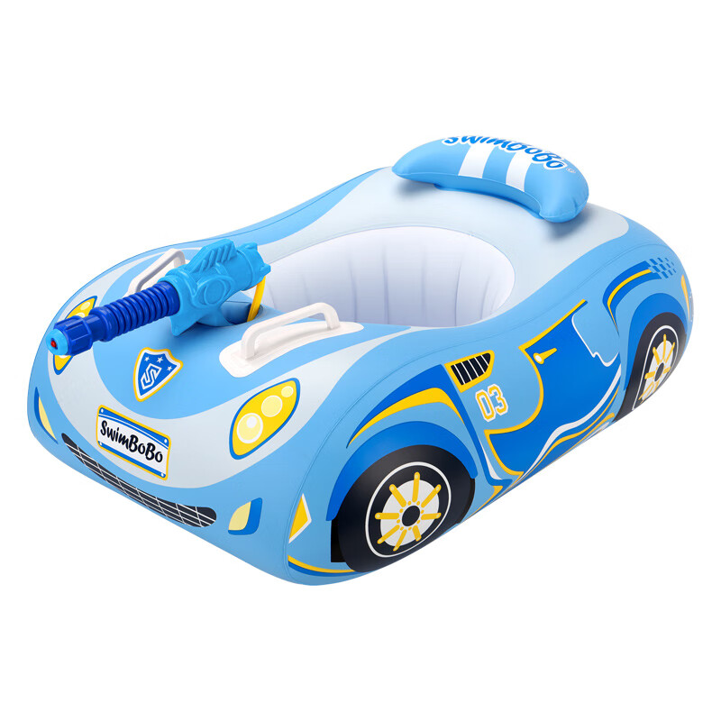 Swimbobo Children's Swim Ring Seat Baby Outdoor Boat Kids Water Play Seat Ring S...