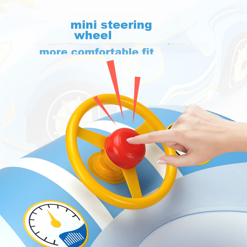 Swimbobo Children's Swimming Ring Seat, Kids Outdoor Sun Protection Boat Seat, B...