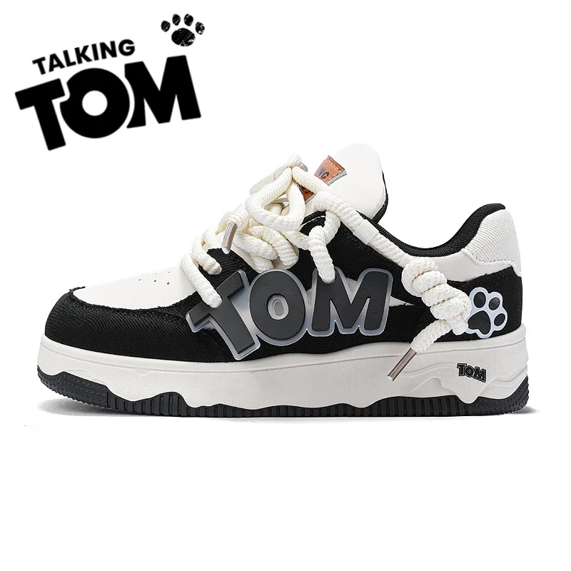 TALKING TOM Canvas Shoes for Men And Women, Autumn And Winter Casual Low-Top Sne...
