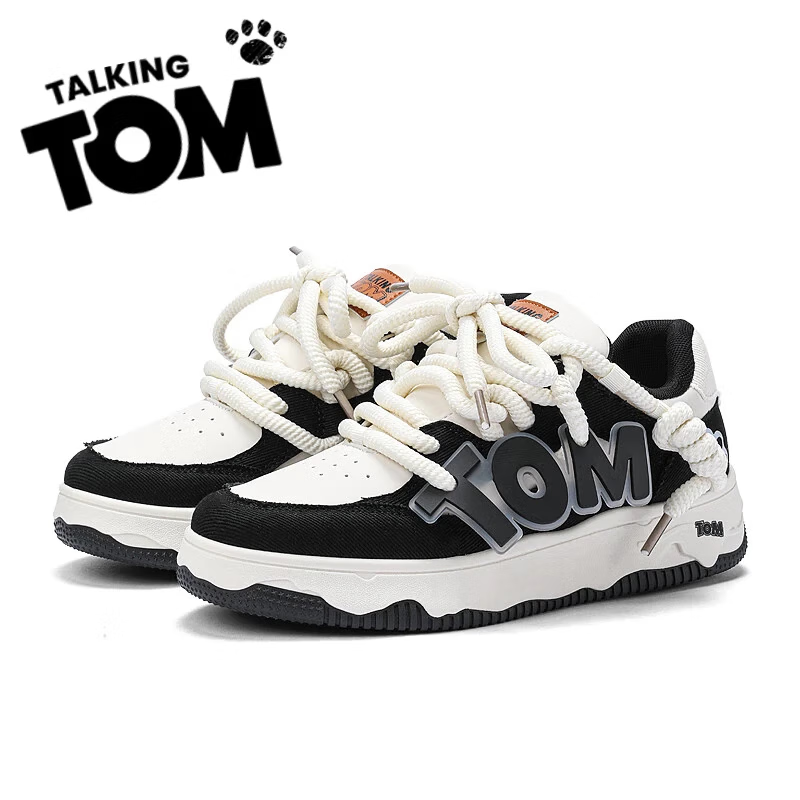TALKING TOM Canvas Shoes for Men And Women, Autumn And Winter Casual Low-Top Sne...