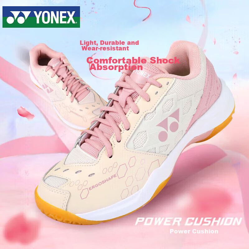 YONEX Badminton Shoes, Entry-Level Training, Shock-Absorbing Power Cushion, Wome...