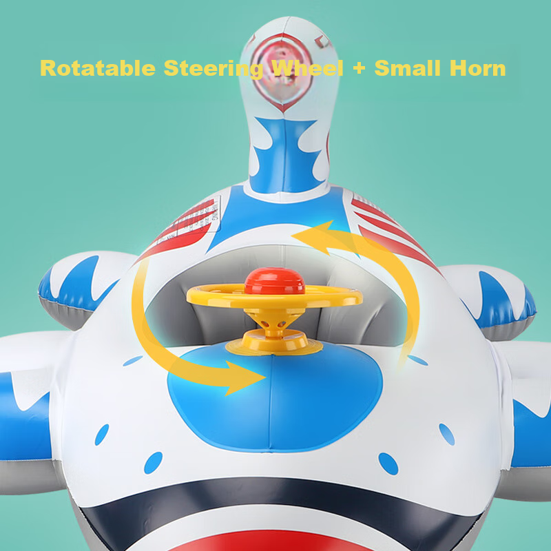 Swimbobo Children's Swimming Ring, Boys And Girls Seat Ring, Kids Water Play Inf...