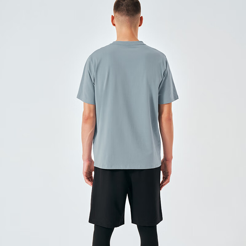 Adidas Men's Summer Sports Breathable Lightweight Loose Cotton Short Sleeve T-sh...