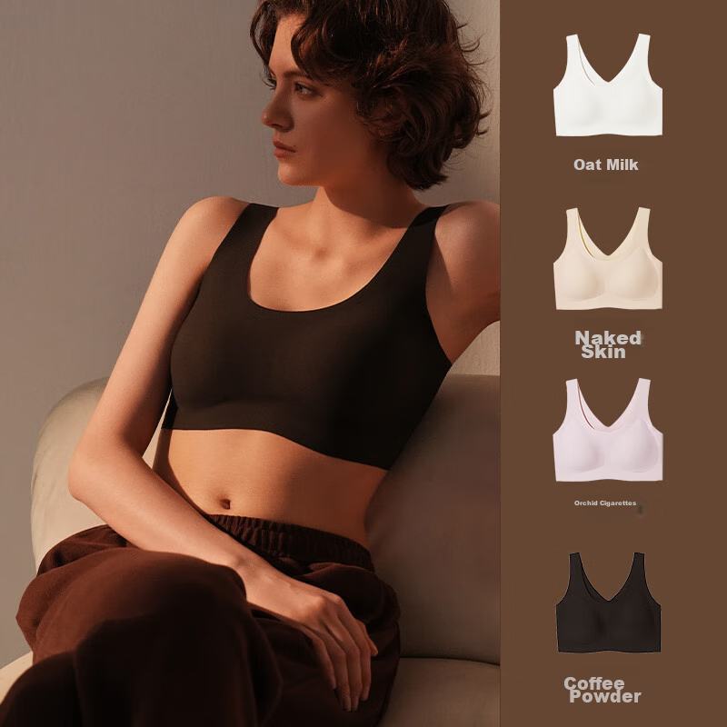 Ubras Sizeless Small Milk Skin, No Need to Remove Chest Pads, Upgraded Version V...