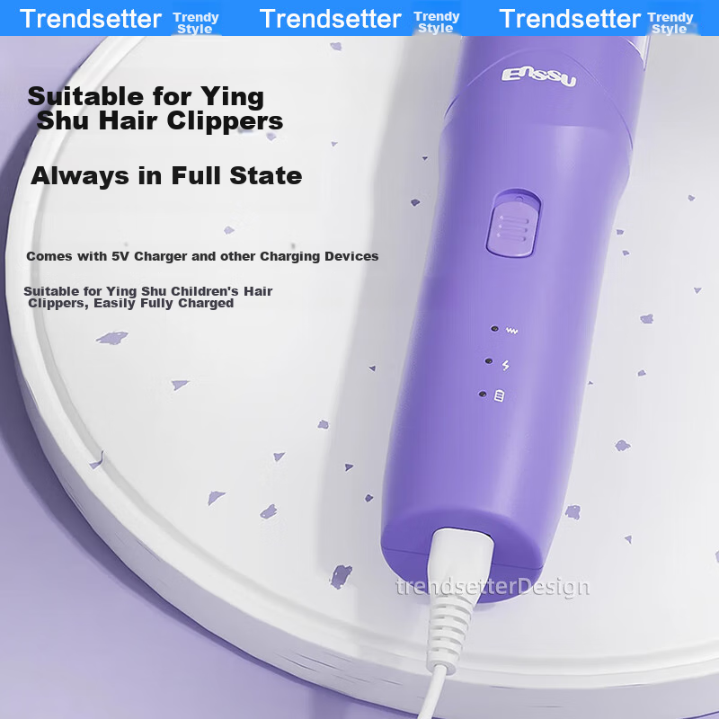 Trendsetter Compatible with Yingshu Baby Hair Clipper Charging Cable ES999 998 9...