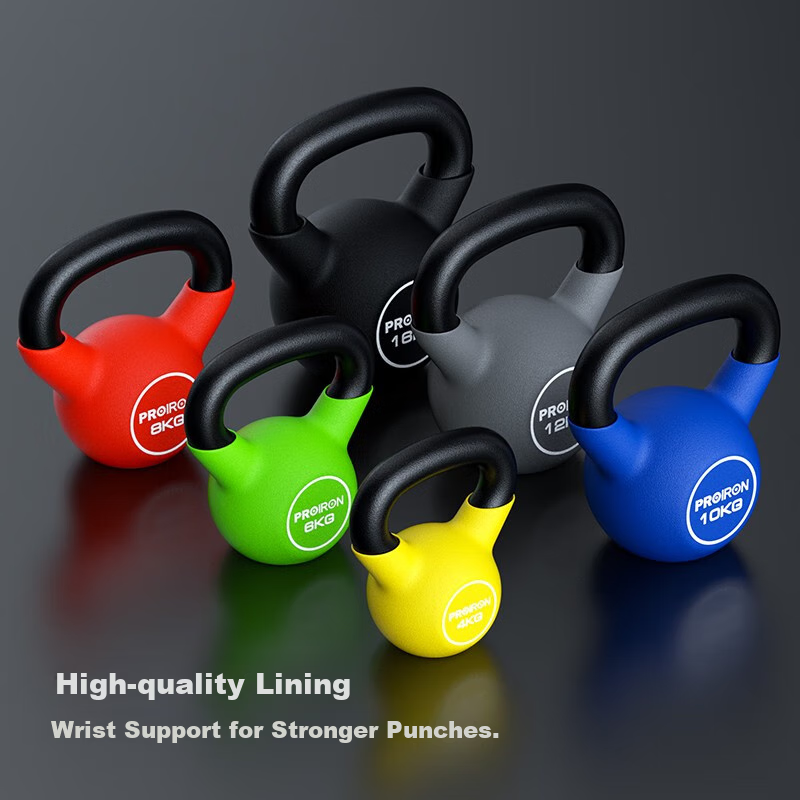 PROIRON Puli'ai Kettlebell for Men And Women, Fitness Kettlebell, Cast Iron Squa...