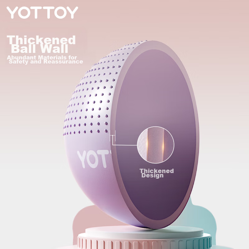 Yottoy Yoga Ball with Spikes, Thickened Anti-Burst Large Dragon Ball, Sensory In...