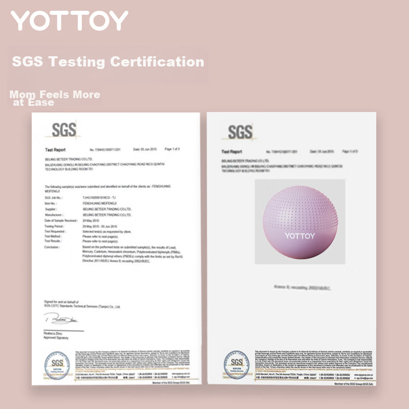 Yottoy Yoga Ball with Spikes, Thickened Anti-Burst Large Dragon Ball, Sensory In...