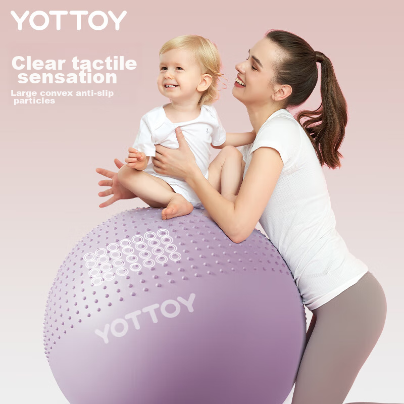 Yottoy Yoga Ball with Spikes, Thickened Anti-Burst Large Dragon Ball, Sensory In...