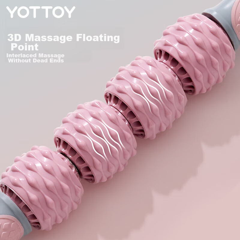 Yottoy Massage Stick Roller, for Calf Muscle Fascia Relaxation, Deep Tissue Mass...