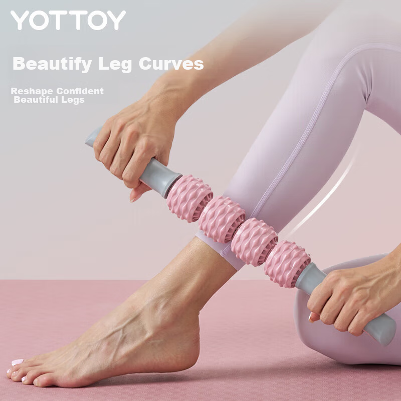 Yottoy Massage Stick Roller, for Calf Muscle Fascia Relaxation, Deep Tissue Mass...