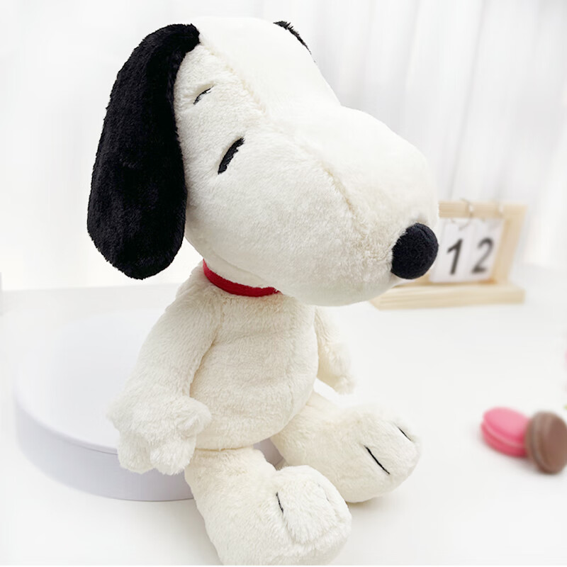 Steiff Snoopy Plush Dog Toy Stuffed Animal Dog Pillow Doll Birthday Gift for Gir...