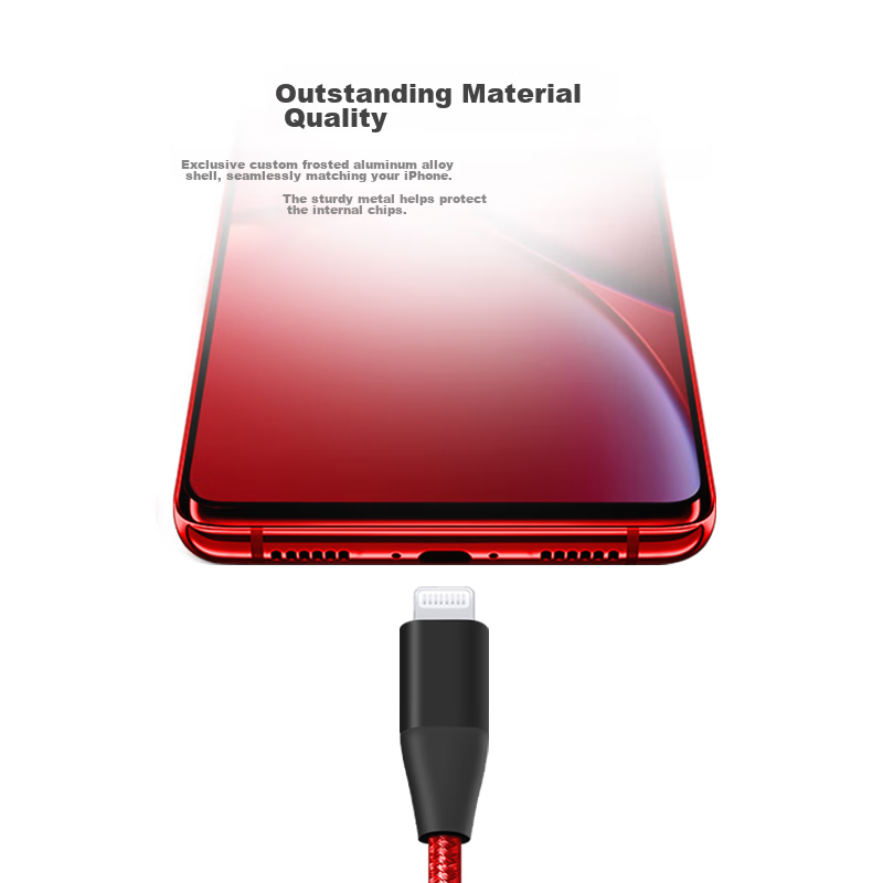 Snowkids Apple PD Fast Charging MFI Data Cable, IPhone 14/13/12/SE/6/11 Pro/Xs M...