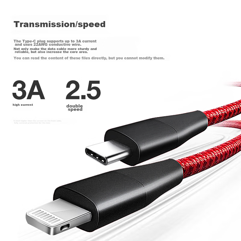 Snowkids Apple PD Fast Charging MFI Data Cable, IPhone 14/13/12/SE/6/11 Pro/Xs M...