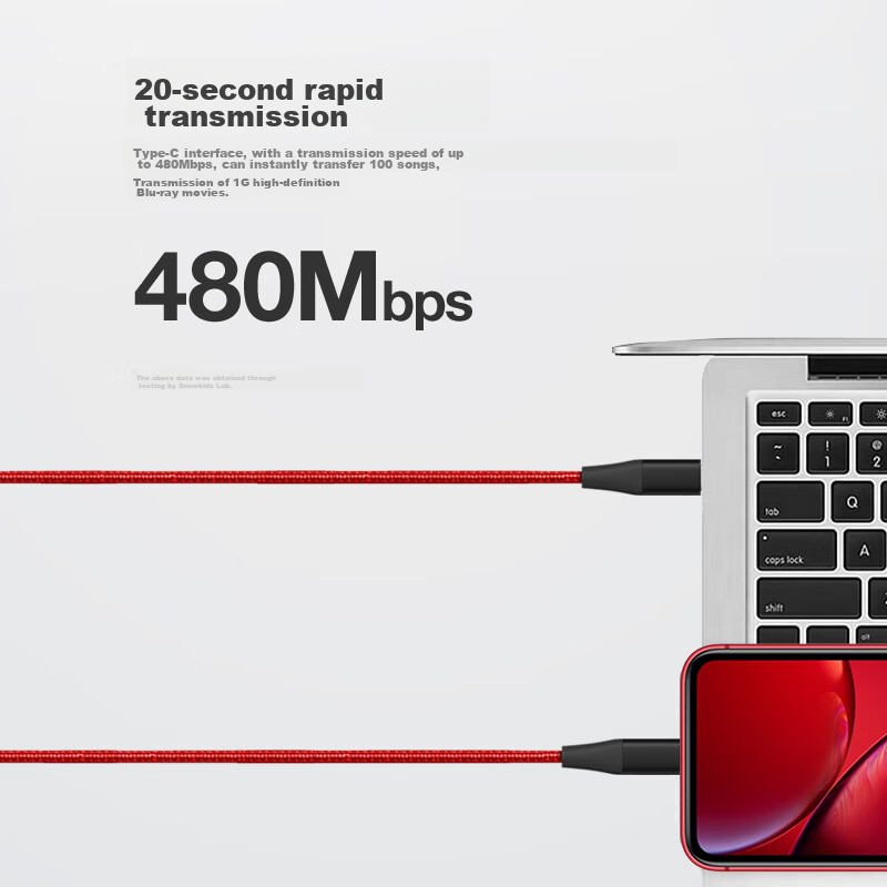 Snowkids Apple PD Fast Charging MFI Data Cable, IPhone 14/13/12/SE/6/11 Pro/Xs M...