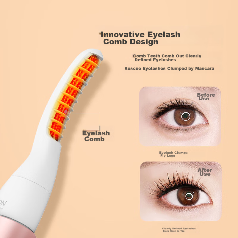 TOUCHBeauty Electric Eyelash Curler, Suitable for Soft And Hard/real And Fake La...
