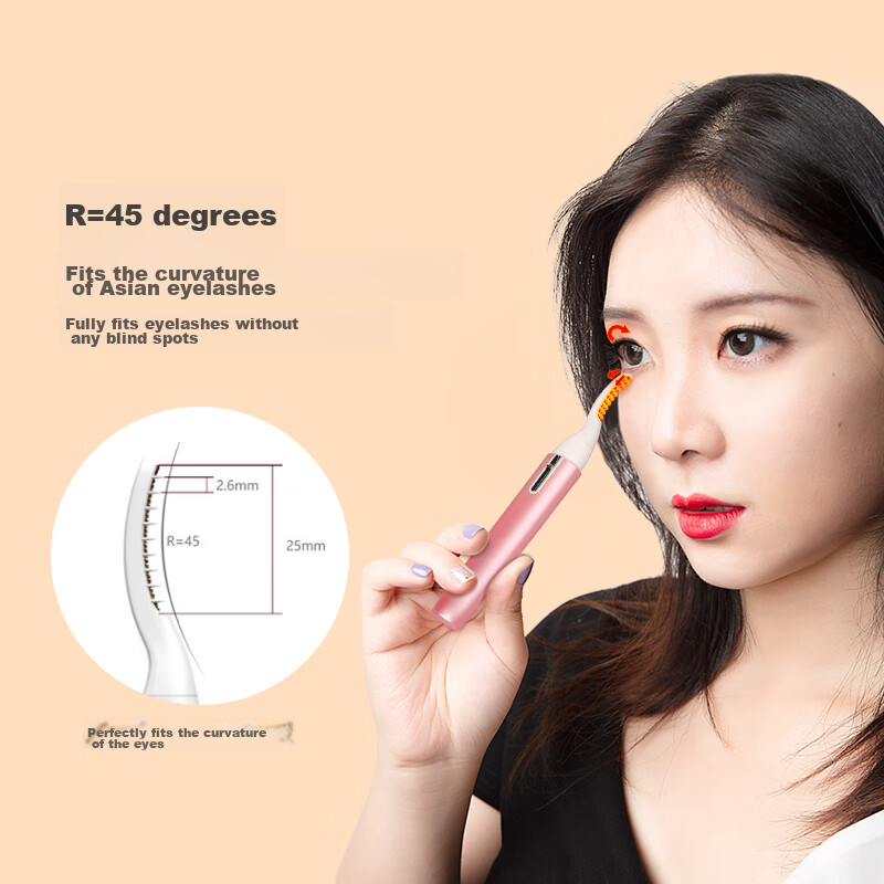 TOUCHBeauty Electric Eyelash Curler, Suitable for Soft And Hard/real And Fake La...
