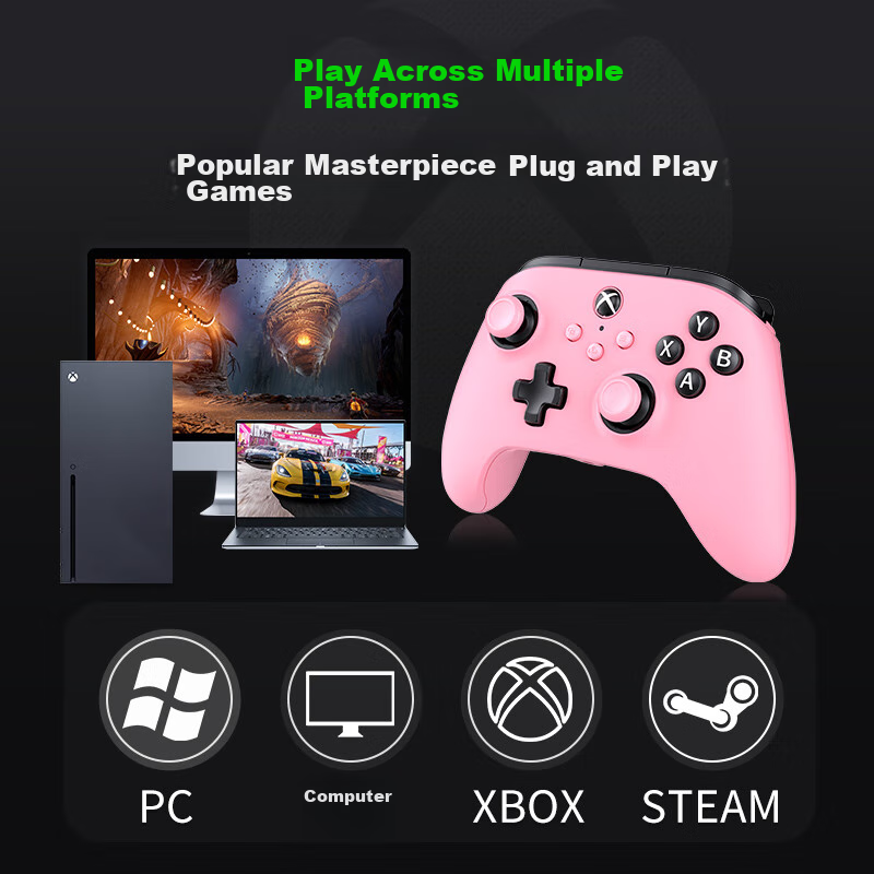 PowerA Officially Licensed Xbox Wired Controller for PC, Steam, Xbox One, Assass...
