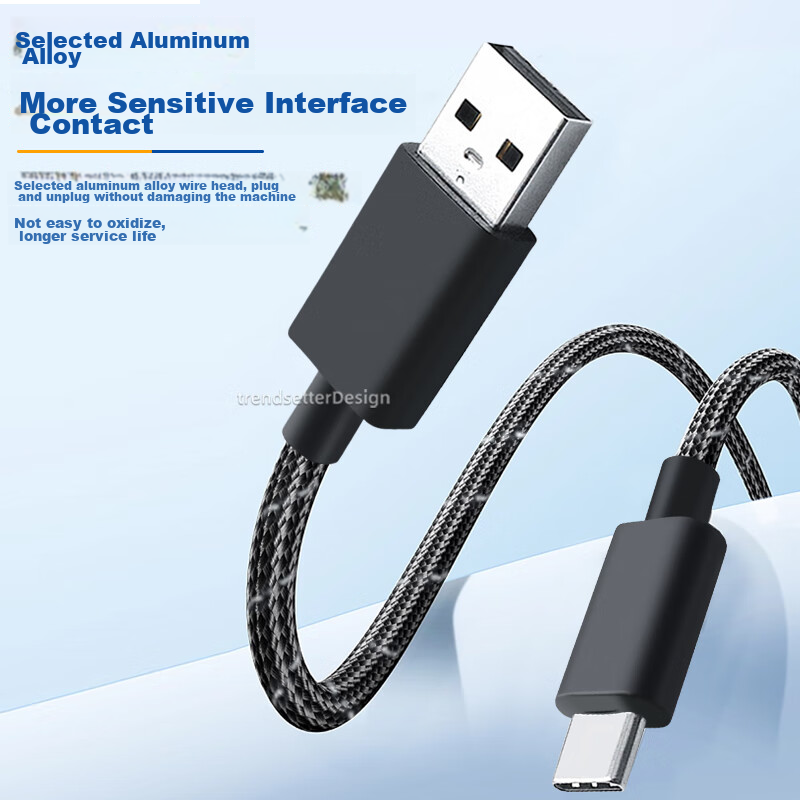 Trendsetter Game Controller Data Cable Compatible with Xbox/PS5/Flyd/Thunde/Chic...