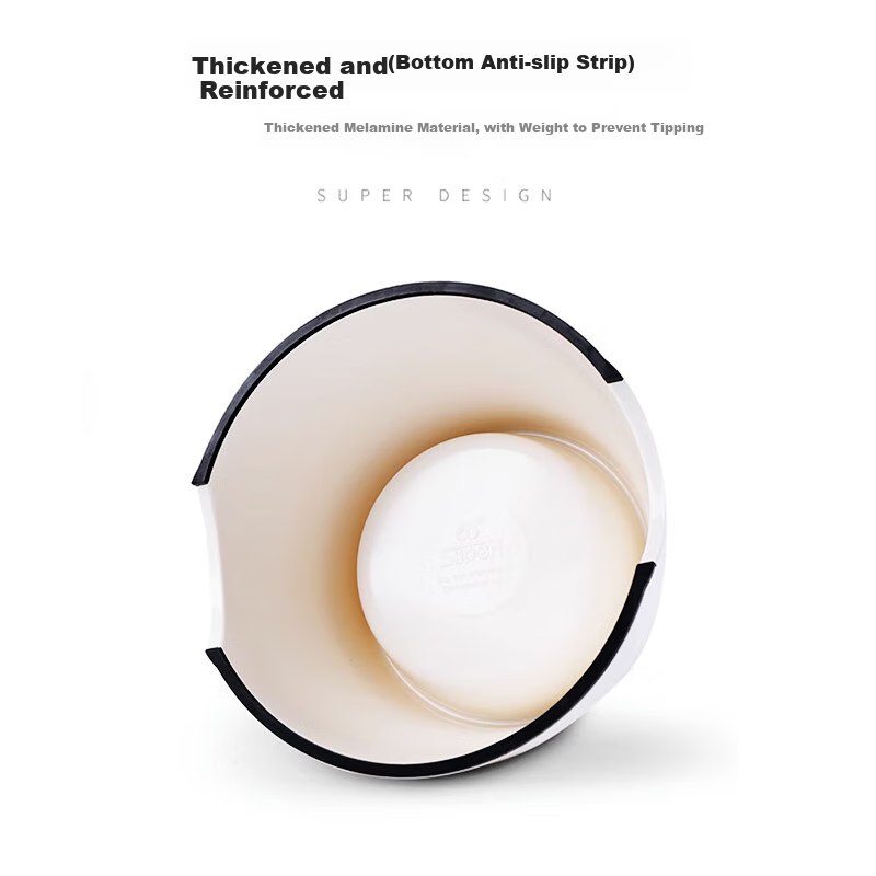 SUPER DESIGN Elevated Dog Bowl Pet Feeder Cat Bowl Dog Bowl Protecting Neck Spin...