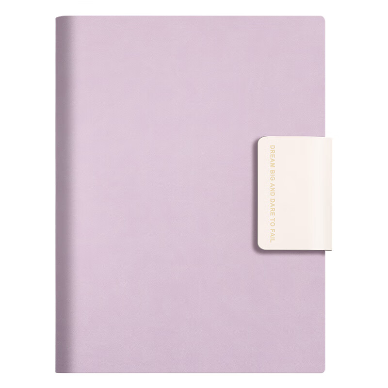 Ujia A4 Loose-leaf Notebook High Appearance Value Simple Soft Leather Thick Hori...