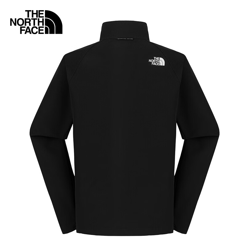 The North Face Men's Softshell Outdoor Windproof Water-repellent Jacket 8AUP Bla...