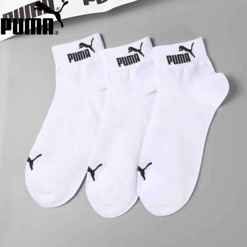 PUMA Men's Sports Casual Mid-Calf Socks, 3 Pairs
