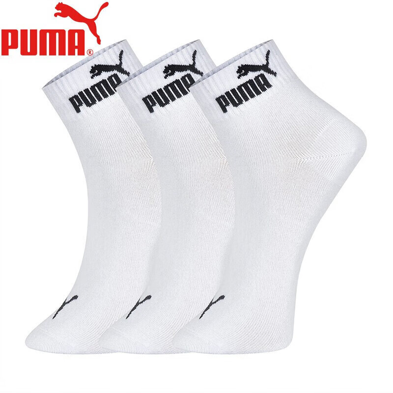 PUMA Men's Sports Casual Mid-Calf Socks, 3 Pairs