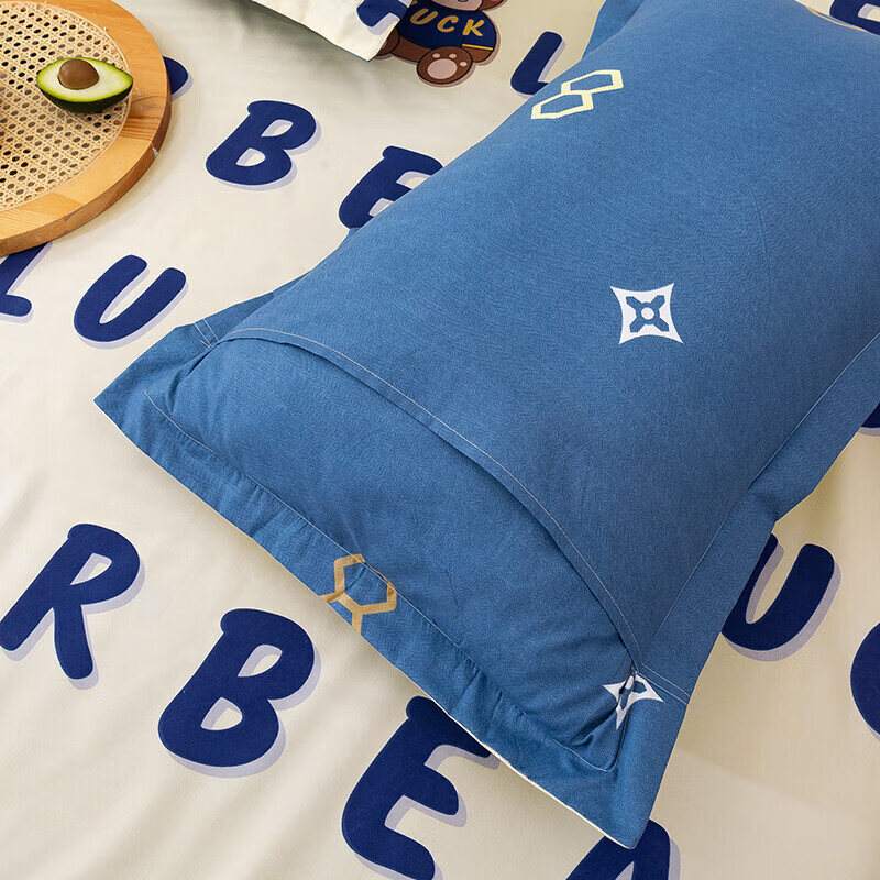 Aiwei Pillowcase 110g Brushed Pillowcase, One Pair, Children's Pillowcase, Stude...