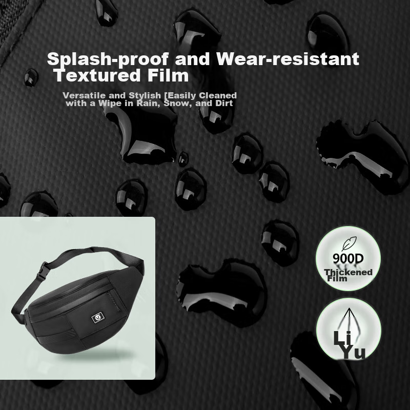 VICTORIATOURIST Crossbody Bag, Men's Chest Bag, Large Capacity Messenger Bag, Sp...