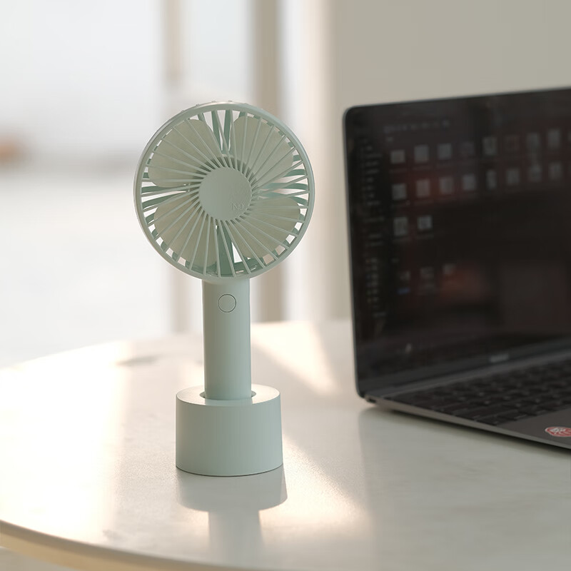SOLOVE N9pro Handheld Fan, USB Rechargeable, Small Fan with Base, Portable, for...