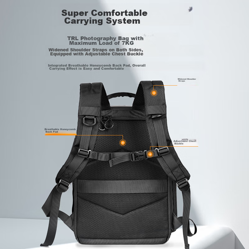 TARION Camera Backpack, Double Shoulder Photography Bag, Waterproof, Multifuncti...